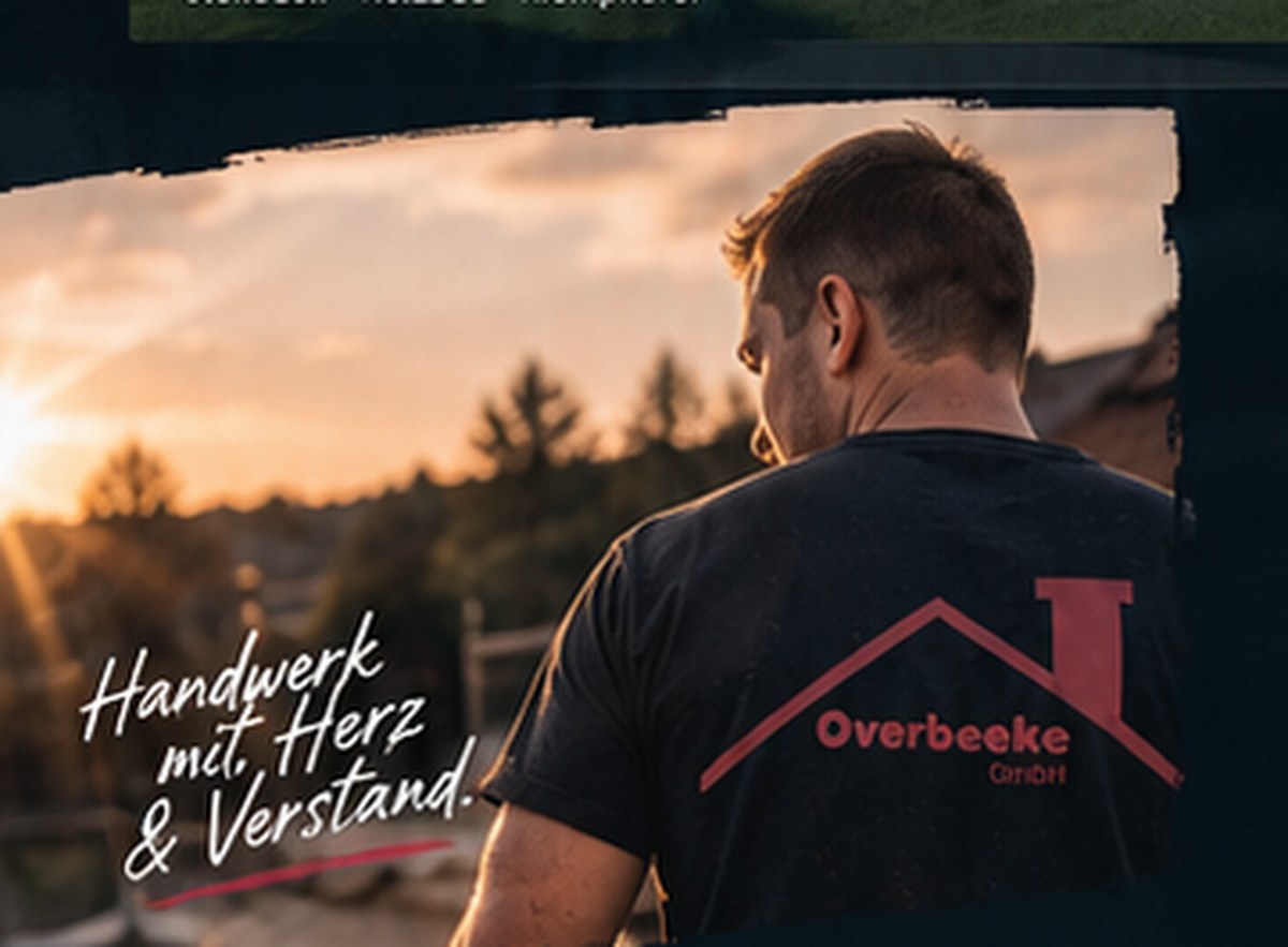 Mitarbeiter von Overbeeke bei der Arbeit