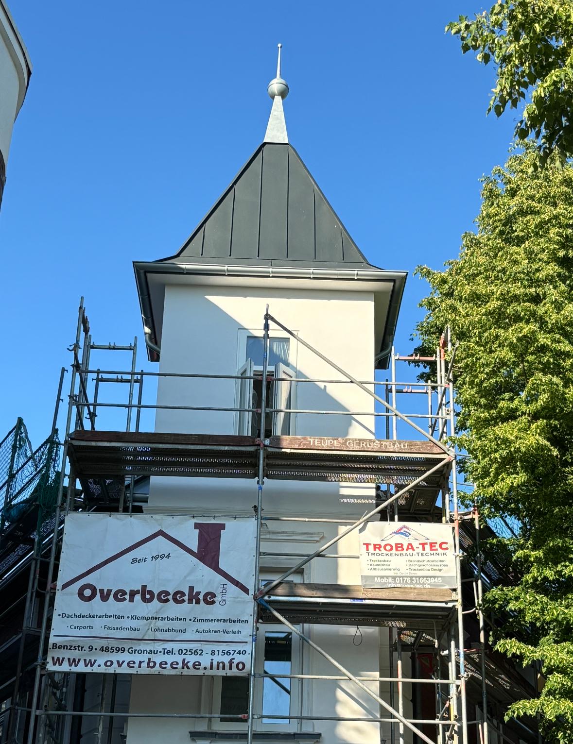 Flachdach Bürokomplex – Gefälledämmung